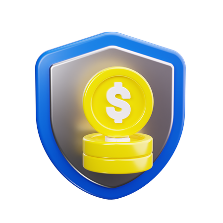 Secure Shield  3D Icon