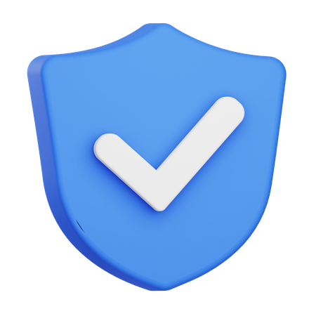 Secure Shield  3D Icon