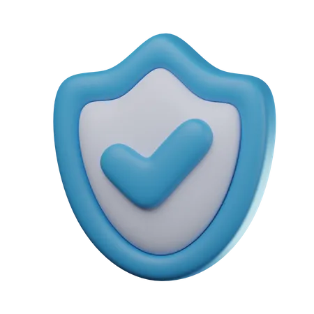 Secure Shield  3D Icon