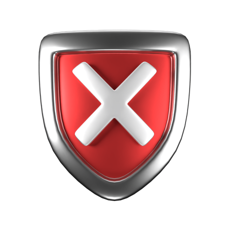 Secure Shield  3D Icon