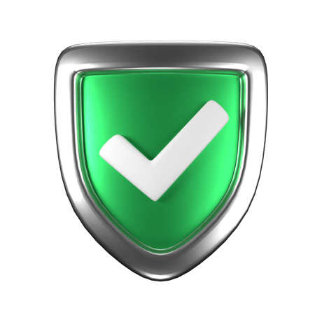 Secure Shield  3D Icon