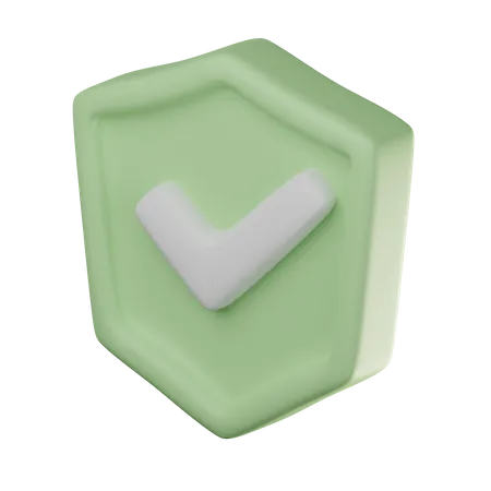 Secure Shield  3D Icon