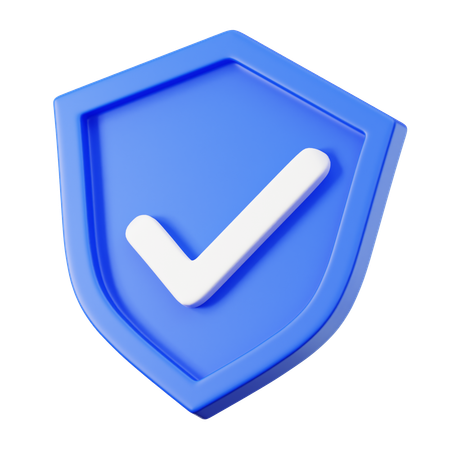 Secure Shield  3D Icon