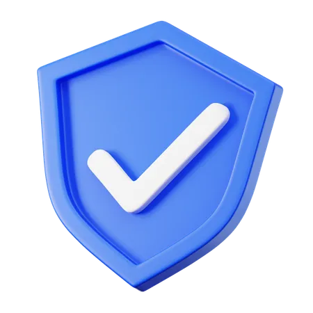 Secure Shield  3D Icon