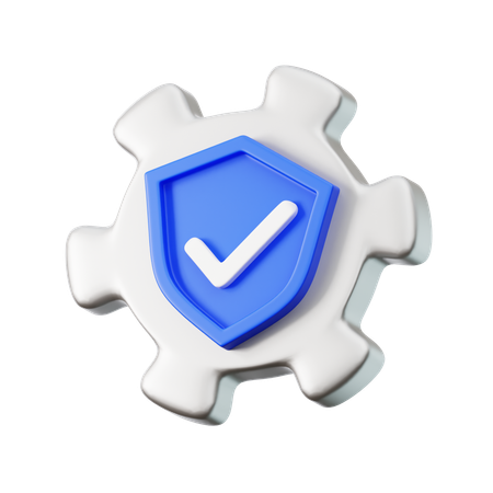 Secure Shield  3D Icon