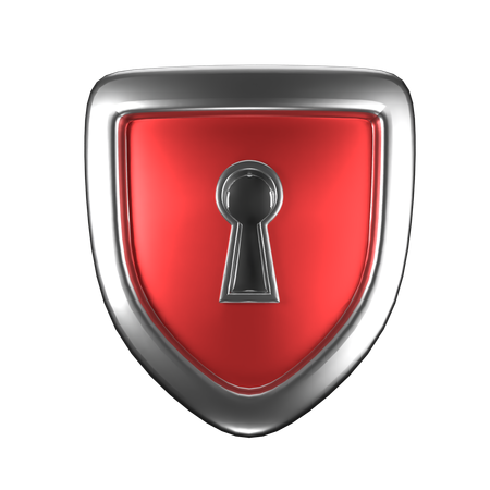 Secure Shield  3D Icon