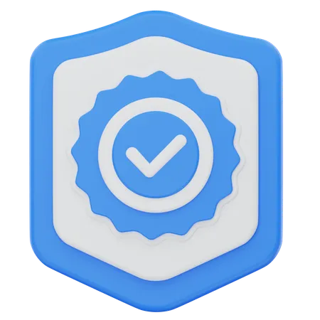 Secure Shield  3D Icon