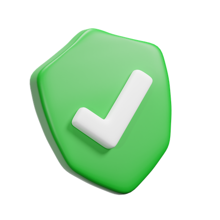 Secure Shield  3D Icon