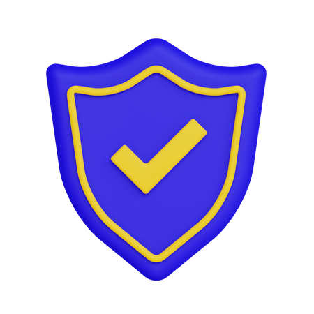 Secure Shield  3D Icon