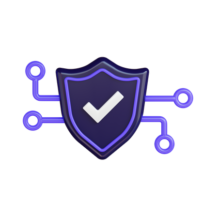 Secure Shield  3D Icon