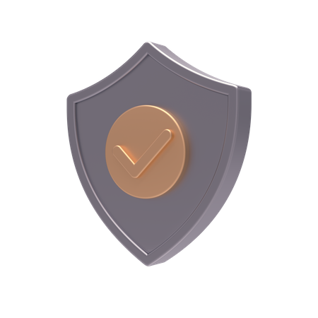 Secure Shield  3D Icon
