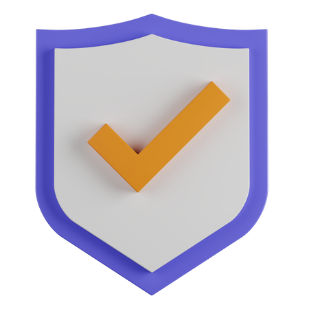 Secure Shield  3D Icon