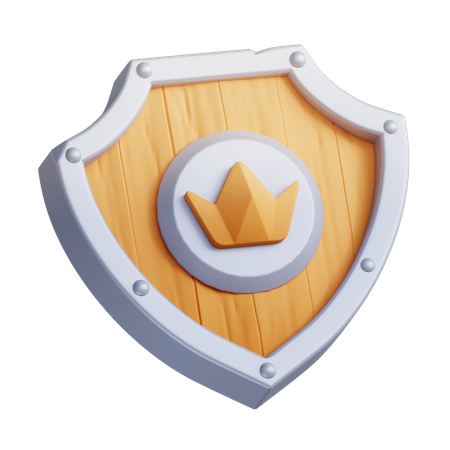 Secure Shield  3D Illustration