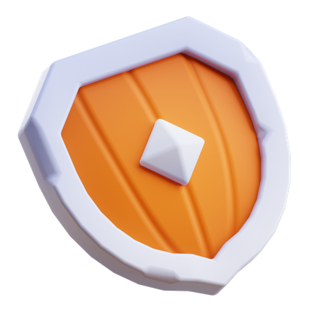 Secure Shield  3D Illustration