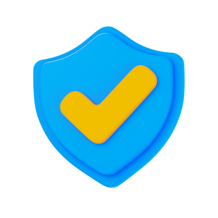 Secure Shield  3D Icon