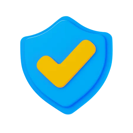 Secure Shield  3D Icon