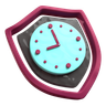 secure time 3d logo