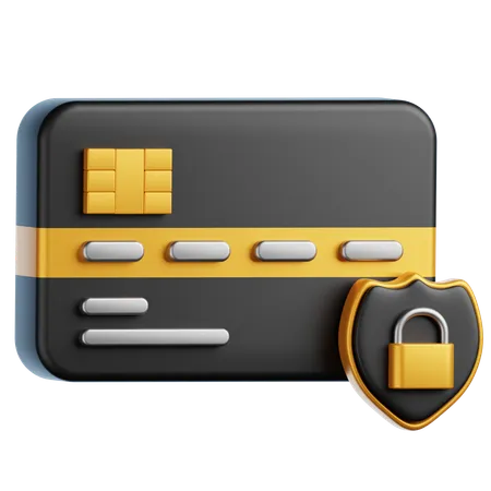 Secure Transaction  3D Icon