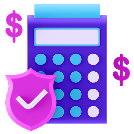 Secure Transaction  3D Icon