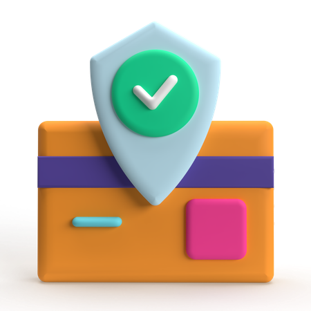 Secure Transaction  3D Icon