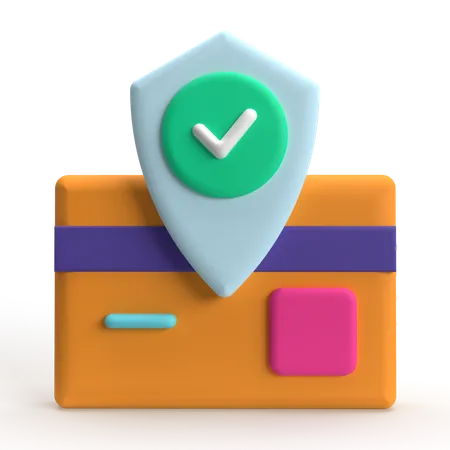 Secure Transaction  3D Icon