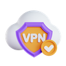 secure vpn 3d images