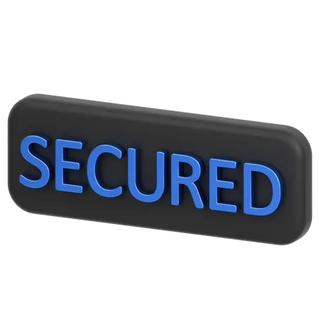 Secured 2  3D Icon