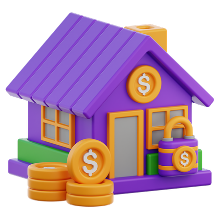 Secured Assets  3D Icon