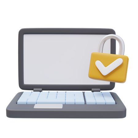 Secured Devices  3D Icon