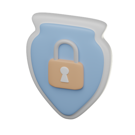 Sécurisé  3D Icon