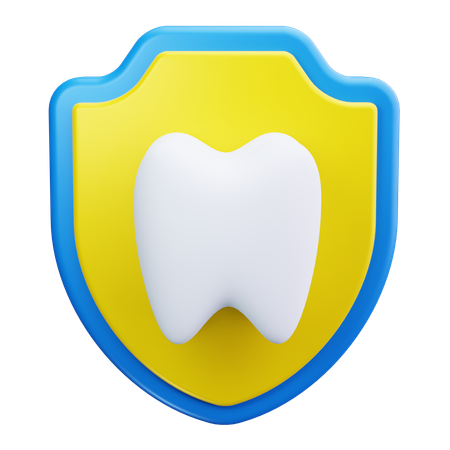 Sécurité des dents  3D Icon