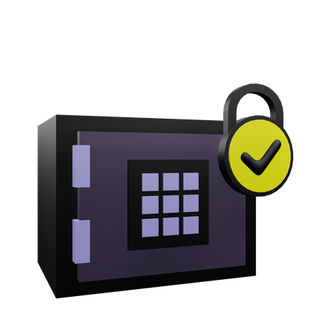 Sécurité des casiers  3D Icon