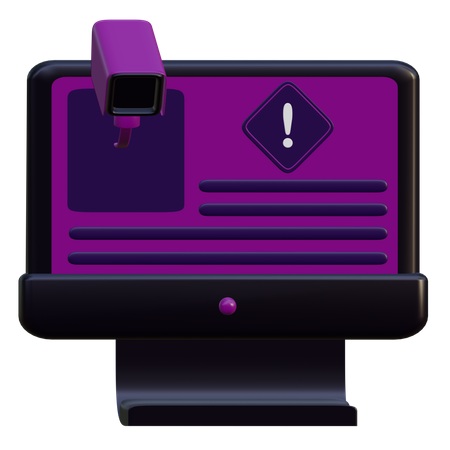 Sécurité du navigateur  3D Icon