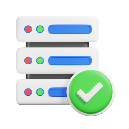 Sécurité du serveur  3D Icon