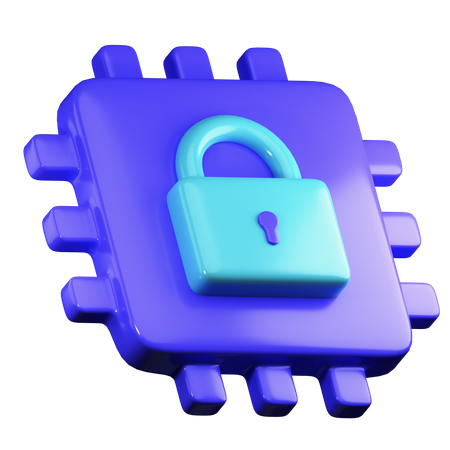 Sécurité du système  3D Icon