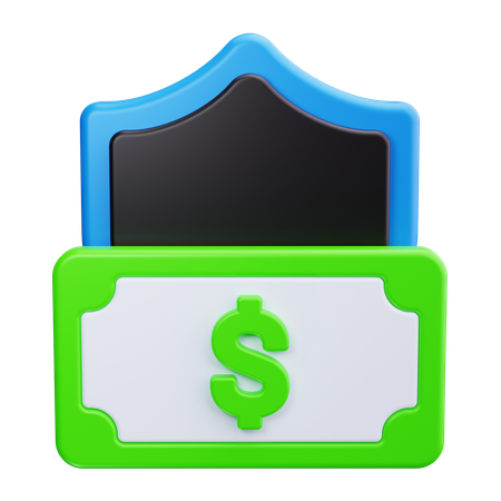 Sécurité financière  3D Icon