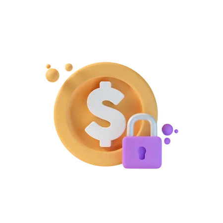 Sécurité financière  3D Icon