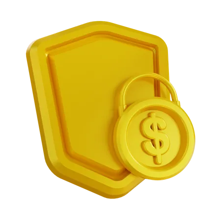 Sécurité financière  3D Icon