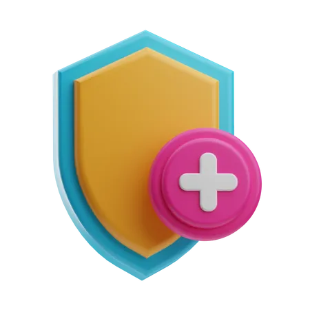 Sécurité médicale  3D Icon