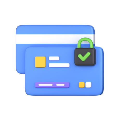 Sécurité des paiements par carte  3D Icon