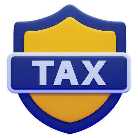 Taxe de sécurité  3D Icon