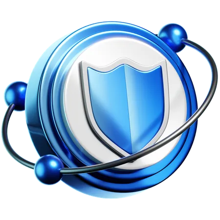 Symbolizes Safety Protection Or Secure Transactions 3D Icon