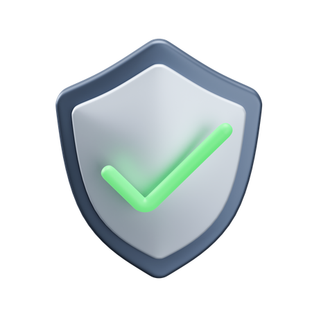 Secure Shield  3D Icon