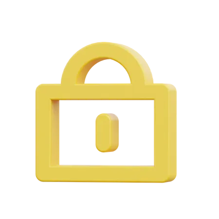 Security  3D Icon