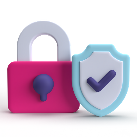 Security  3D Icon