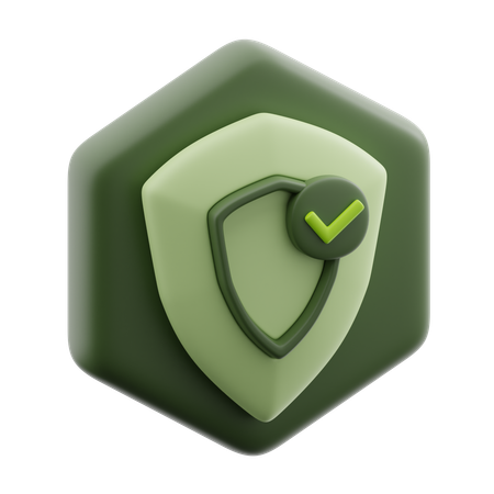 Security  3D Icon