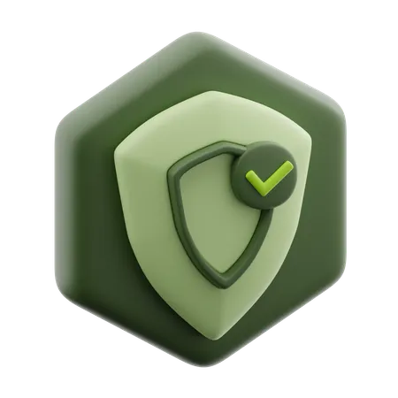 Security  3D Icon