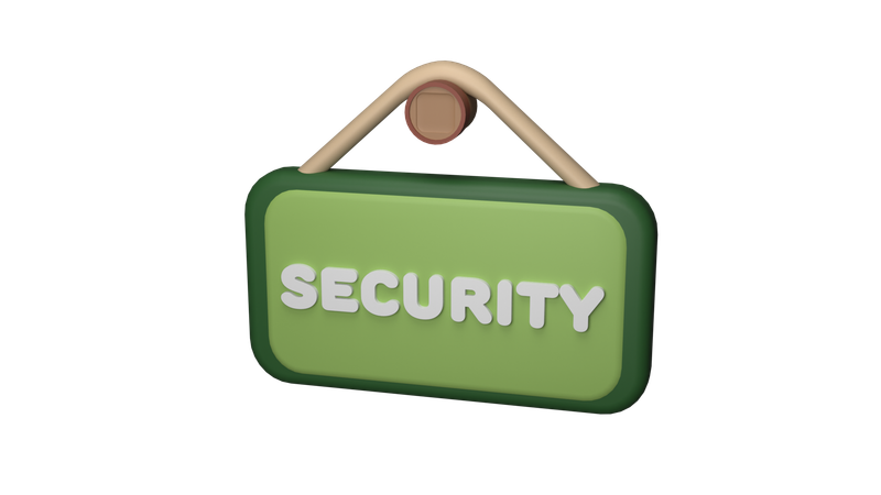 SECURITY  3D Icon