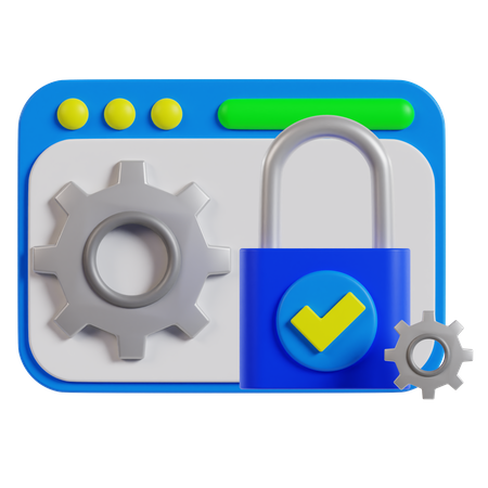 Security  3D Icon