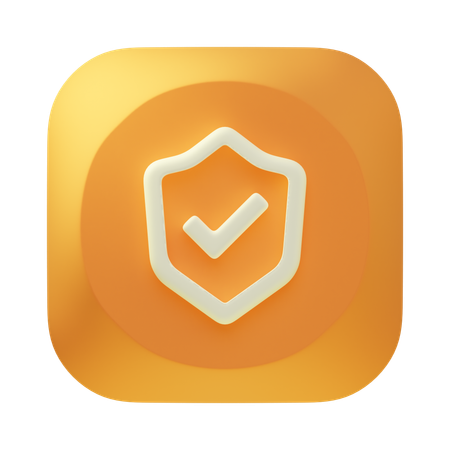 Security  3D Icon